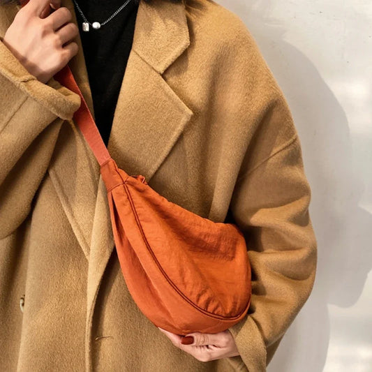 Bolsa de Ombro Feminina Casual - Leve, Espaçosa e Ajustável