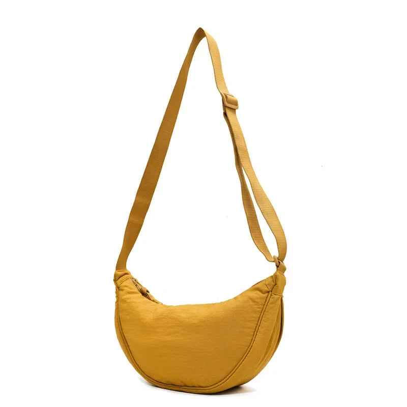 Mala de Ombro Feminina Casual - Leve, Espaçosa e Ajustável