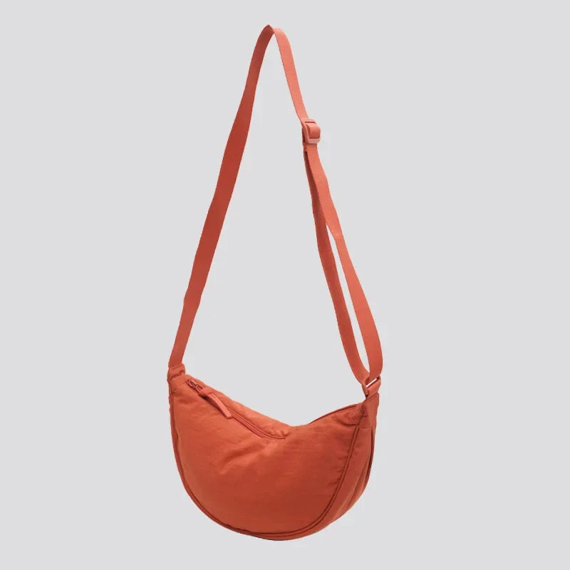 Mala de Ombro Feminina Casual - Leve, Espaçosa e Ajustável