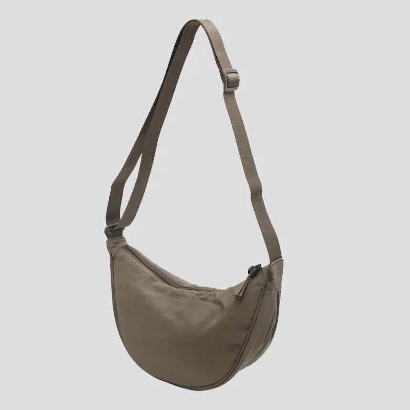 Mala de Ombro Feminina Casual - Leve, Espaçosa e Ajustável