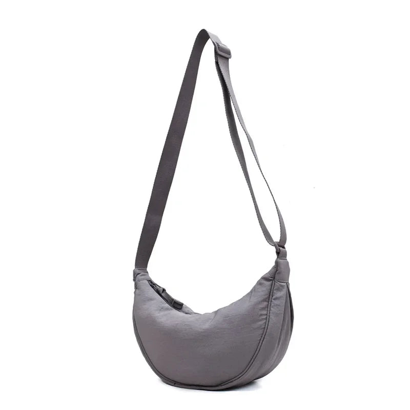 Mala de Ombro Feminina Casual - Leve, Espaçosa e Ajustável